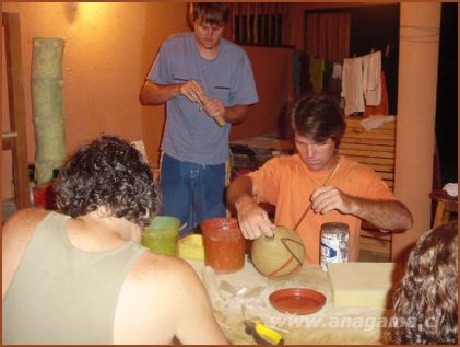 Carlos, Rodolfo y Paulo